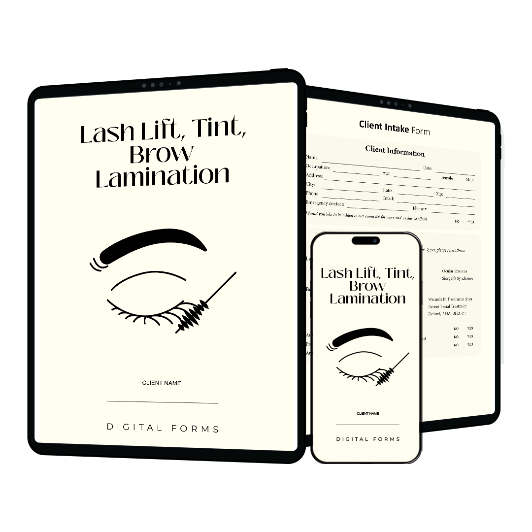 Lash Lift, Tint, Brow Lamination