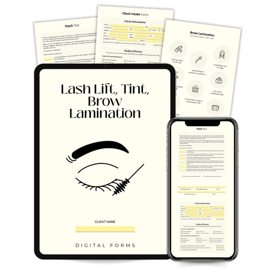 Lash Lift, Tint, Brow Lamination